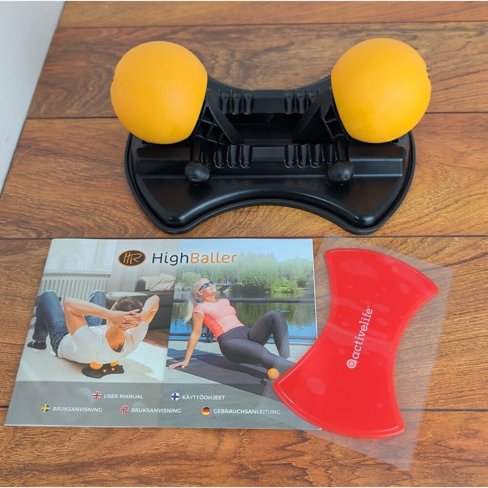 Highballer High Baller Back & Body Massager Finland HR Orange Adjustable